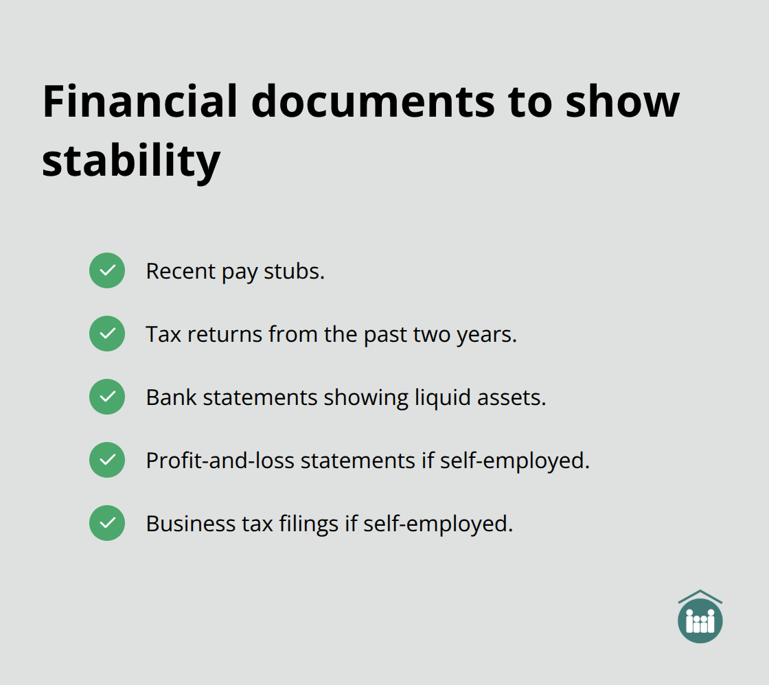 Checklist of financial records to support an adult adoption in Florida. - Florida adult adoption documents