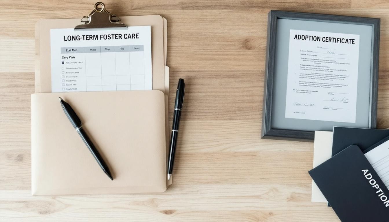 Long-Term Foster Care vs Adoption: Key Differences