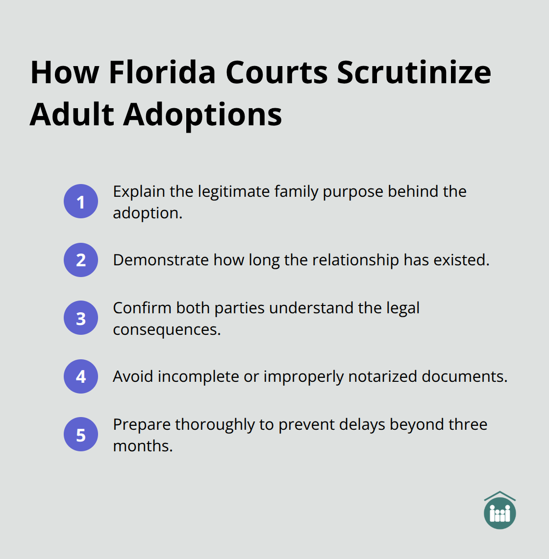 Key factors judges review and documentation risks in Florida adult adoptions - why adopt an adult